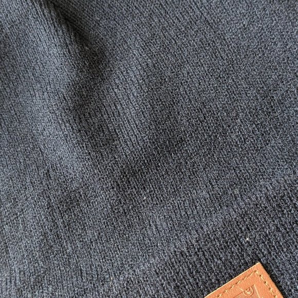 Men's Levi's® Knit Cuffed All Season Beanie - Navy - Picture 3 of 15